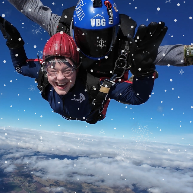 Christmas skydive 3