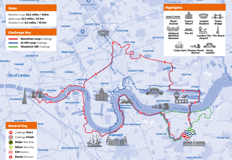 London Summer Walk route map 2026